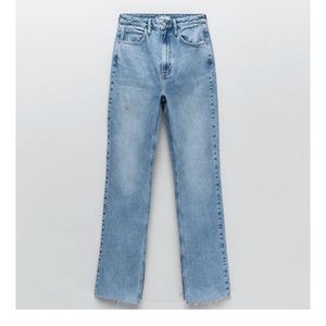 Zara size 8 Slim Flared Jeans.